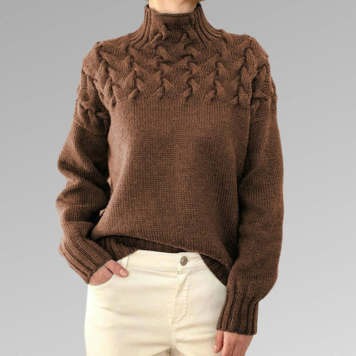 Freja™ - Strikket Elegance-sweater