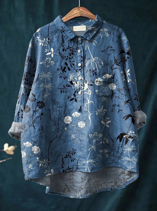 Tilia™ | Klassisk blomstret bluse